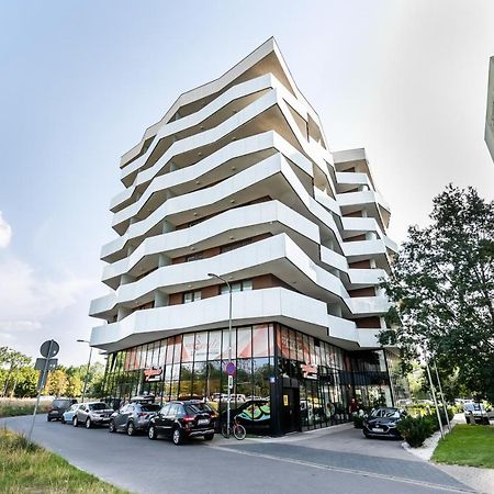 Sluzew Manhattan Place Apartment Varsó Kültér fotó
